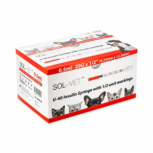 Seringue Stérile 1 ml avec Aiguille Fixe 29G