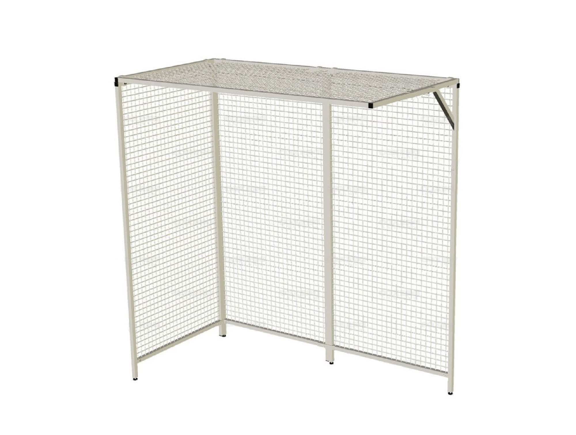 Cage de pouliethérapie d’angle 4 panneaux 200 x 100 cm (K2100)