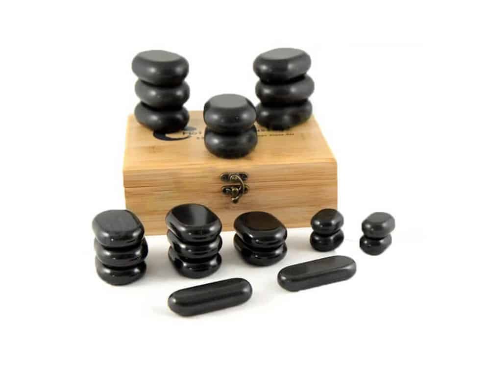 Pierres chauffantes de Basalte pour massage à réflexe