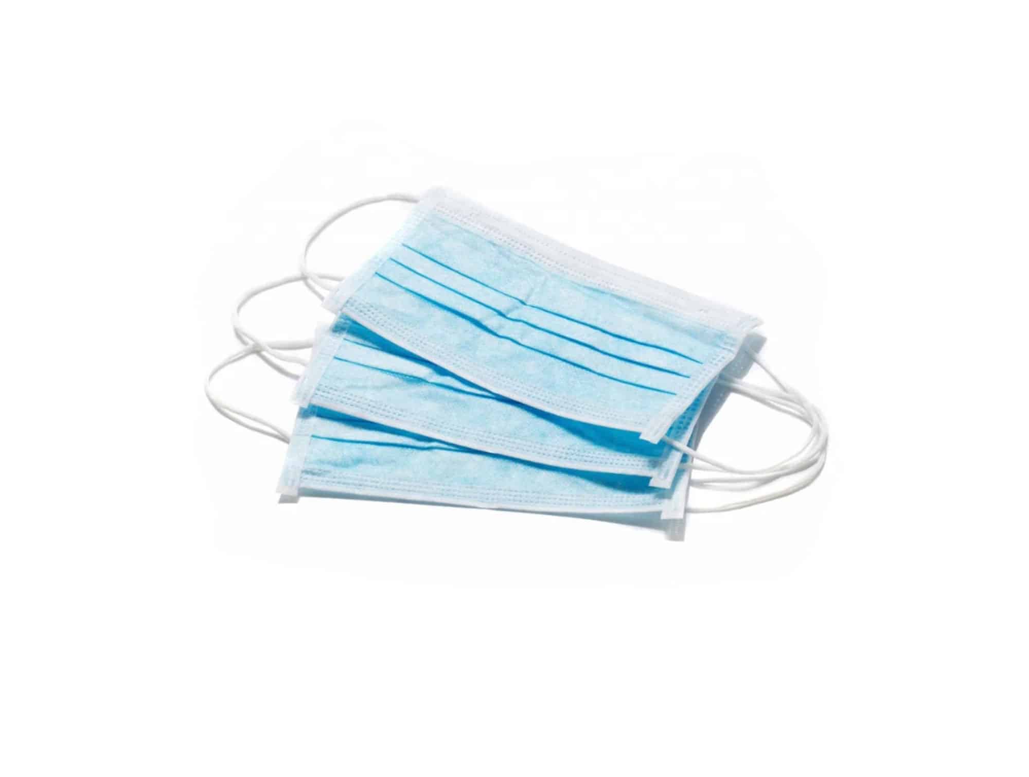 masque de protection à 3 plis tisse (50 unités)