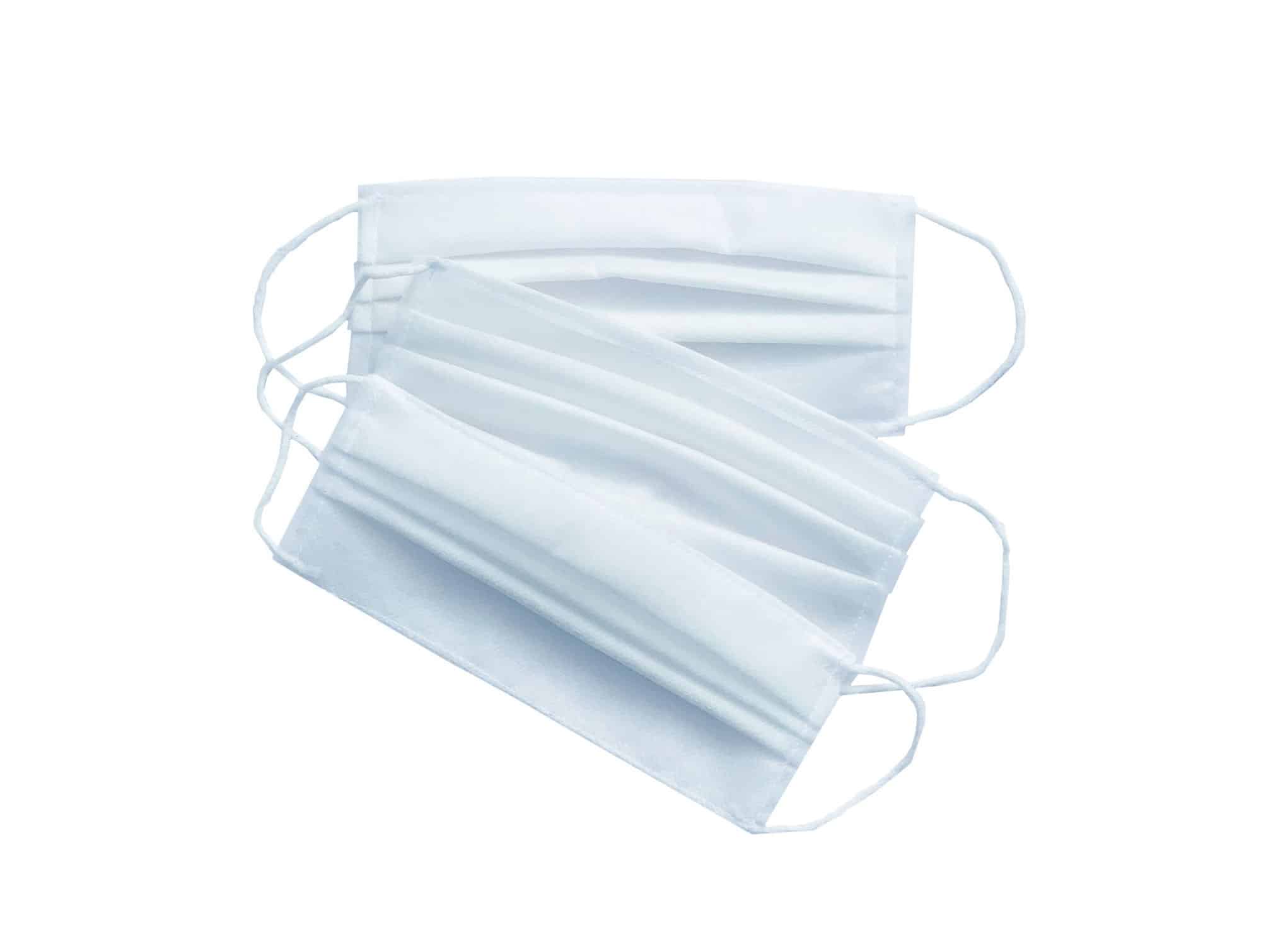 Masque de protection à 3 plis tissé