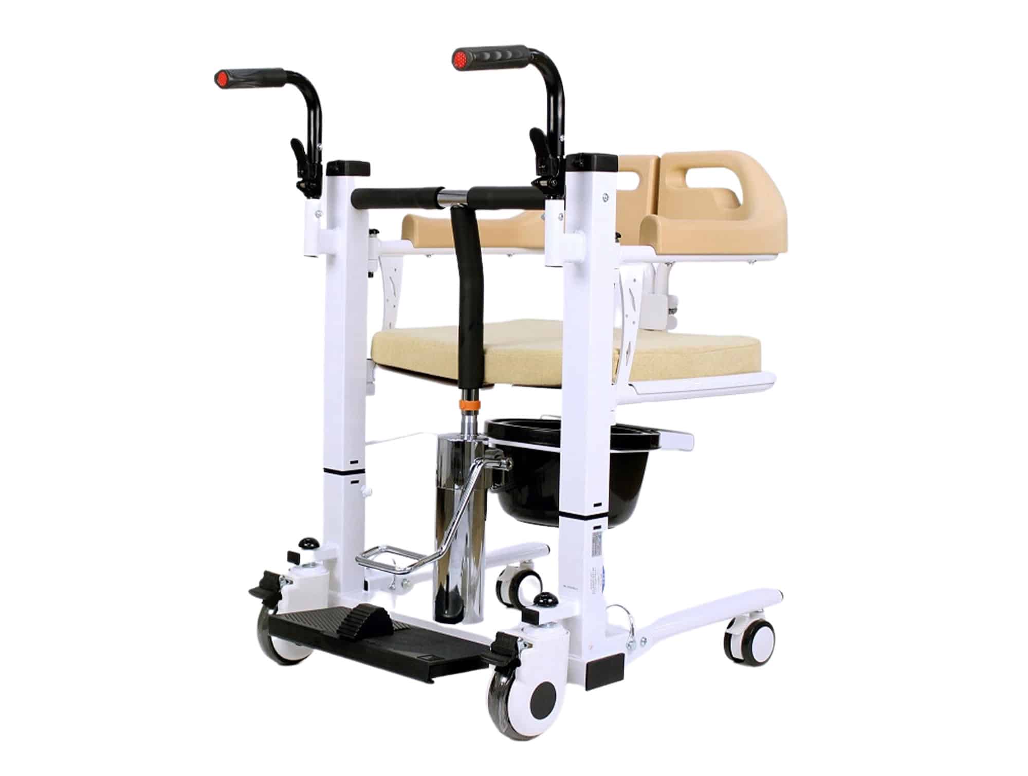 Fauteuil roulant de transfert hydraulique manuel