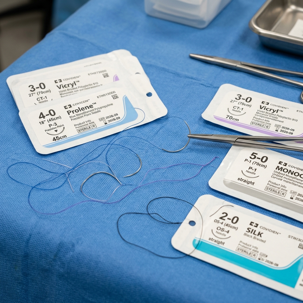 Fils de Suture Chirurgicaux Résorbables